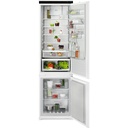 Réfrigérateur combiné intégrable AEG OSC6M19FDS, TwinTech No Frost, volume total 269 dm3, classe D, Extra Chill