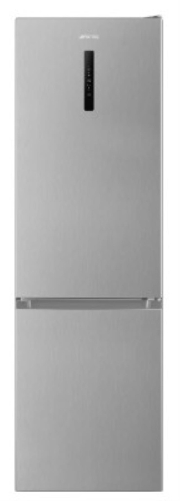 Réfrigérateur combiné SMEG RC19XDNMD 331 L, classe E, froid ventilé, inox look, 38 dB(A)