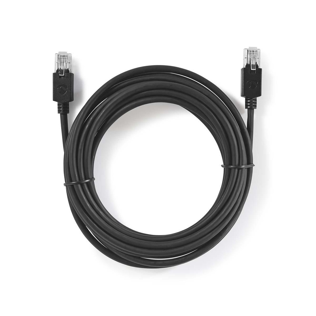 Câble réseau CAT6 | RJ45 Male | RJ45 Male | F/UTP | 10.0 m | Rond | LSZH / PVC | Anthracite | Boite avec Fenêtre