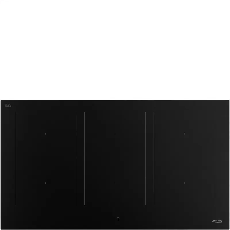 Plaque induction Smeg SIM3964N, 90 cm noire mate, 6 foyers avec Booster, zones flexibles, commande tactile