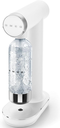 Machine à soda Smeg SKC01WHM, non électrique, blanche, commande rotative, bouteille 1 L incluse
