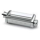 Presse à pâtes Smeg SMPR01, corps en acier chromé, rouleau en aluminium anodisé, 10 niveaux de réglage