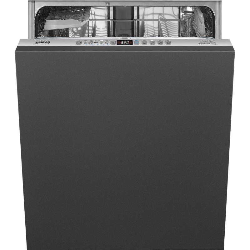 Lave-vaisselle Smeg STL233CLH entièrement intégré 60 cm, 13 couverts, classe C, 43 dB, départ différé 24 h