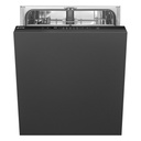 Lave-vaisselle Smeg STL262D entièrement intégrable 60 cm, 13 couverts, classe D, 46 dB, départ différé 24 h