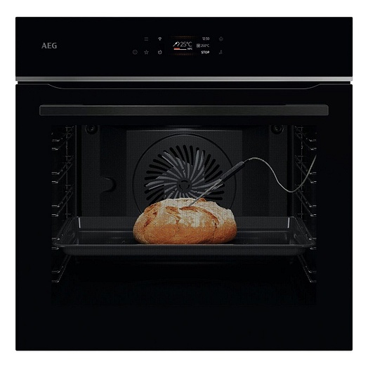 Four pyrolyse AEG TE7PB631AB, volume utile 71, classe A++, commande tactile, Wifi, 160 recettes préprogrammées