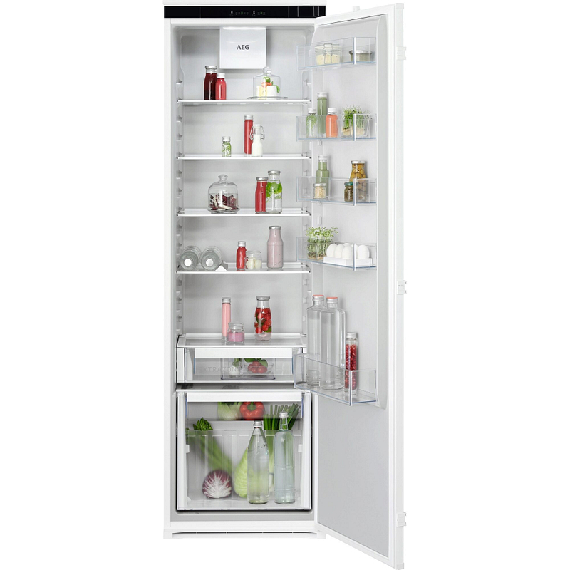 Réfrigérateur intégrable AEG TK6DS181ES, 310 dm3, classe E, 32 dB, charnières réversibles à droite