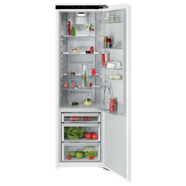 Réfrigérateur intégrable AEG TK9ZS181DC, froid brassé, tiroir LongFresh 0°C, éclairage LED, 274 dm3