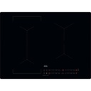 Plaque induction AEG TO74IB00CB, 4 foyers, fonction Bridge, PowerBoost, détecteur de casseroles et Hob2Hood