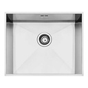 Evier inox 1 bac sans égouttoir VSTQ50-2 Smeg