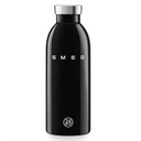 Gourde isotherme SMEG WBF01BL, 500 ml, acier inoxydable 18/8, double paroi, fermeture étanche