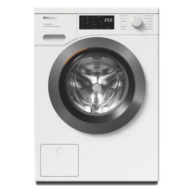 Lave-linge hublot Miele WED385WCS 9 kg, 1400 tr/min, classe A, CapDosing, QuickIntenseWash, blanc lotus