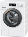 Lave-linge séchant Miele WTD160WCS, 8 kg lavage, 5 kg séchage, essorage 1500, condensation, blanc lotus