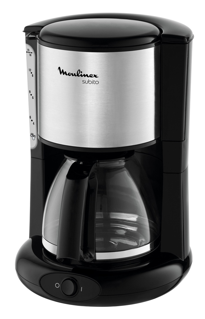 Cafetière Filtre 15 Tasses Noir Moulinex