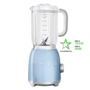 Blender Smeg BLF01PBEU, bol 1,5 L en Tritan, 800 W, 4 vitesses, pileur de glace, fonction Pulse, bleu