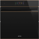 Four combiné vapeur Smeg SO6606WAPNR, 68 L, micro-ondes, écran TFT tactile, connecté Wi-Fi, nettoyage Vapor Clean