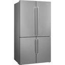 Réfrigérateur américain SMEG FQ60XE, 541 L, classe E, 1820 mm, acier inoxydable