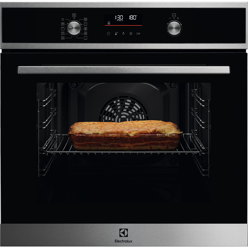Four pyrolyse Electrolux EOF6P46BX, 65 L, interface EXPlore, 25 recettes préprogrammées, inox anti-trace