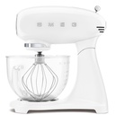 Robot pâtissier SMEG SMF15WHEU, 1000 W, 4,8 L, 10 vitesses, blanc