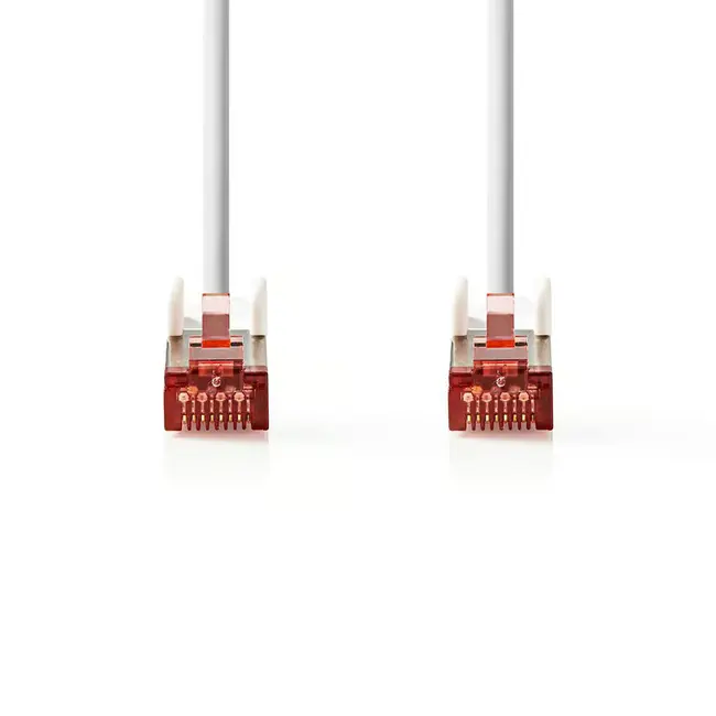 Câble réseau RJ45 mâle vers RJ45 mâle NEDIS 1m Blanc