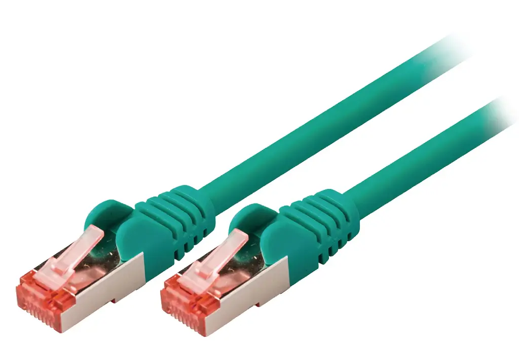 Câble Réseau CAT6 S/FTP RJ45 (8P8C) Mâle - RJ45 (8P8C) Mâle 10.0 m Vert Valueline