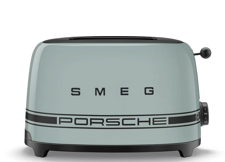 Grille-pain Smeg TSF01PSGEU, 2 fentes, 950 W, 6 niveaux de brunissement, fonctions bagel et décongélation