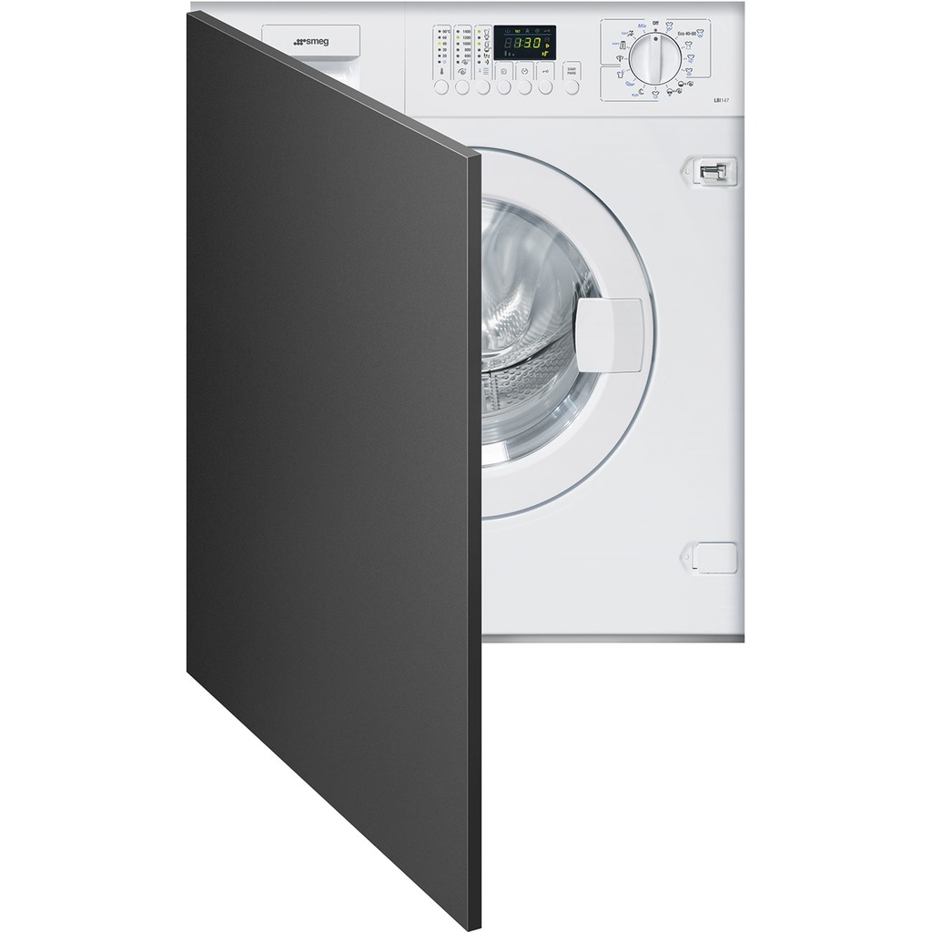 Lave-linge SMEG LBI147, 7 kg, 1400 tr/min, classe E, 56 dB lavage