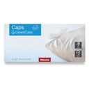 Lessive spéciale duvets Miele 12014000, 6 capsules EasyOpen, à la lanoline, plastique recyclé, tous lave-linge