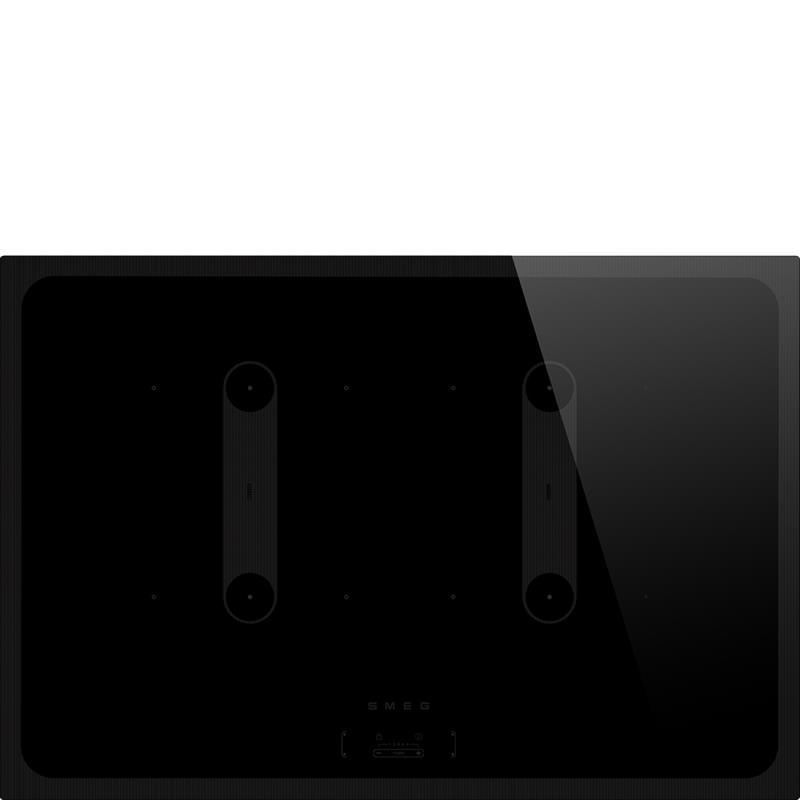 Plaque induction Smeg SI2B22741D, 75 cm, 4 zones à induction, 2 zones flexibles Bridge, commandes sensitives