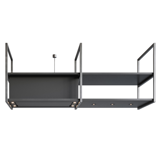 NOVY Hotte décorative îlot D15010
