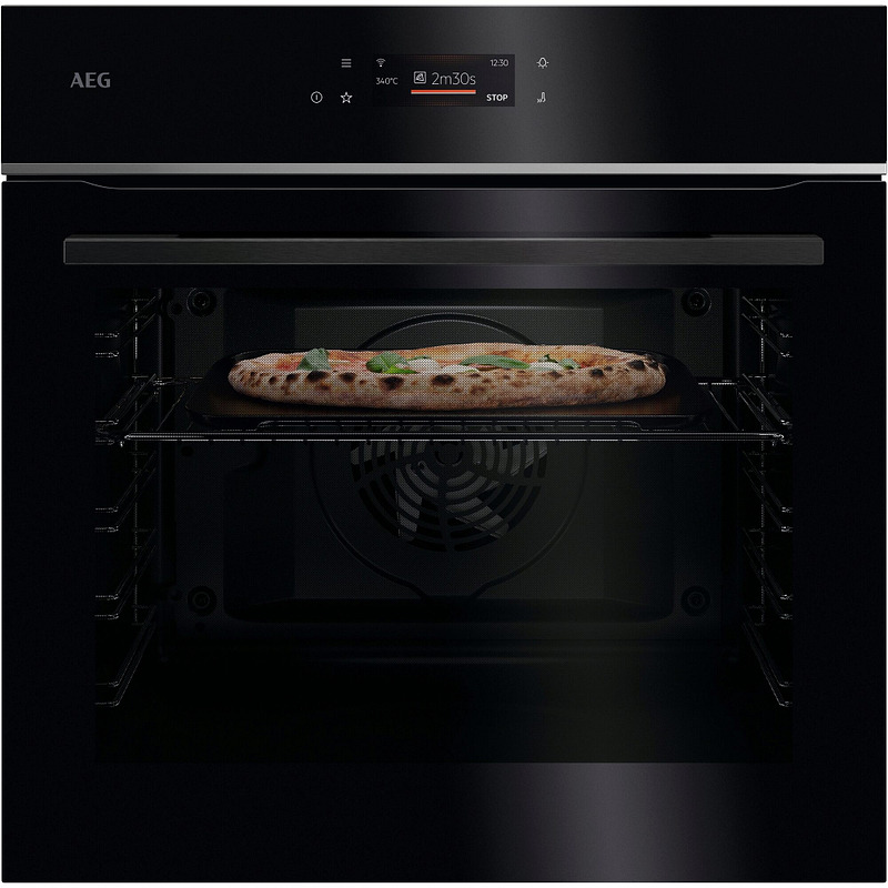 Four pyrolyse AEG TX7PB631SB, 72 L, 3490 W, Wi-Fi, écran tactile, classe A++, Noir