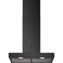 Hotte décorative AEG DBE5671R murale noire, 570 m³/h, 2 éclairages LED, 3 vitesses, classe énergétique A
