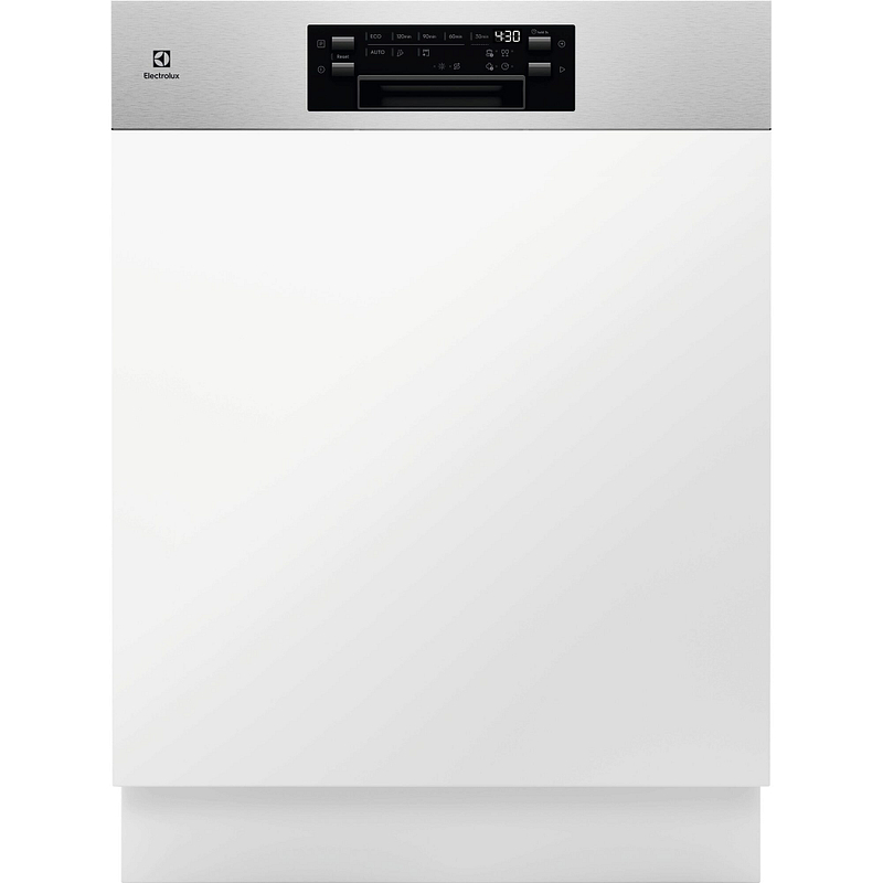 Lave-vaisselle Electrolux E62IC101SX semi-intégrable, 13 couverts, classe C, 44 dB, départ différé 24 h