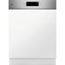 Lave-vaisselle AEG GT6200B2SNM semi-intégrable 60 cm, 14 couverts, classe B, 44 dB, départ différé