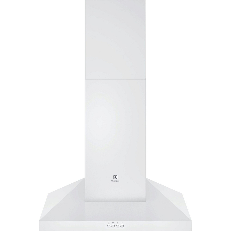 Hotte décorative Electrolux LFC516W, classe B, éclairage LED, évacuation ou recyclage