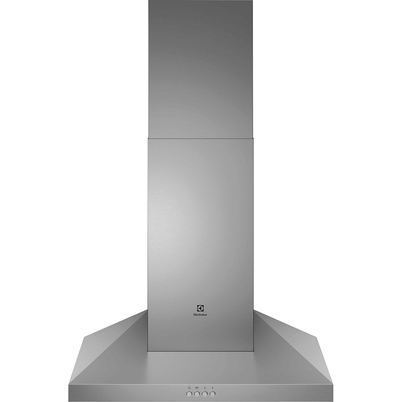 Hotte décorative Electrolux LFC516X, murale en acier inoxydable, 600 m³/h, conduit ou recirculation, éclairage LED