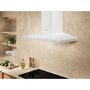 Hotte décorative Electrolux LFC519W, 3 vitesses, débit d'air de 290/600 m3/h, éclairage LED, évacuation ou recyclage