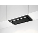 Hotte Electrolux LFG815K, montée au mur noire, 650 m³/h, conduit ou recirculation, classe A++