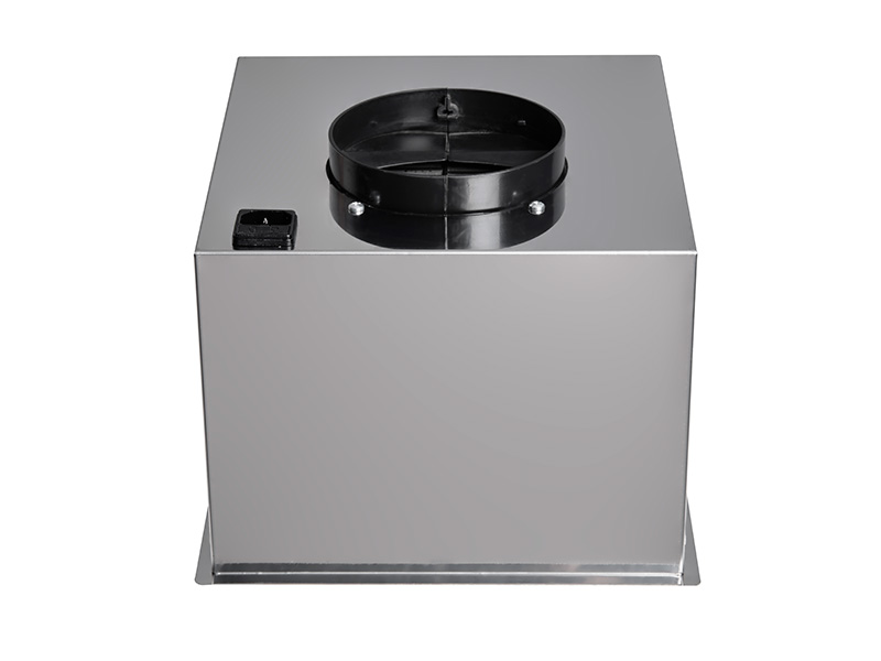 Hotte PANDO 010680, 30 cm, inox, 730 m³/h, filtre charbon actif