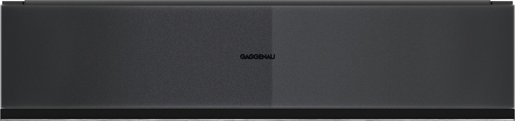 Gaggenau série Minimalistic, tiroir sous vide, 60 x 14 cm, Gaggenau Onyx