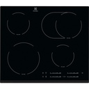 Plaque vitrocéramique Electrolux EHF65451FK, 4 foyers, commandes tactiles, sécurité enfants, minuteur
