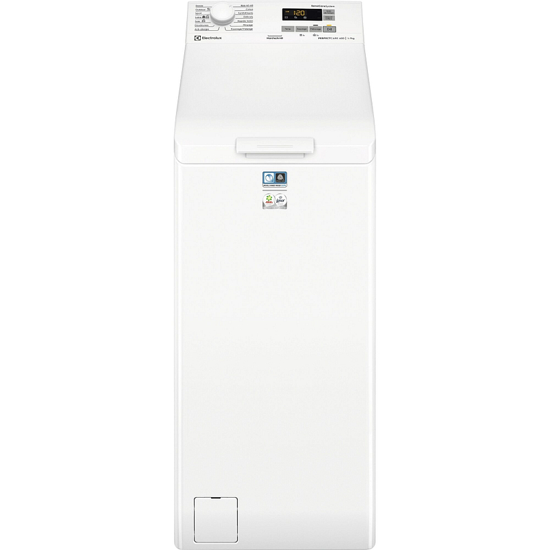 Lave-linge top Electrolux EW6T5137AG, 7 kg, 1251 t/min, moteur Inverter +, programme rapide 14 min