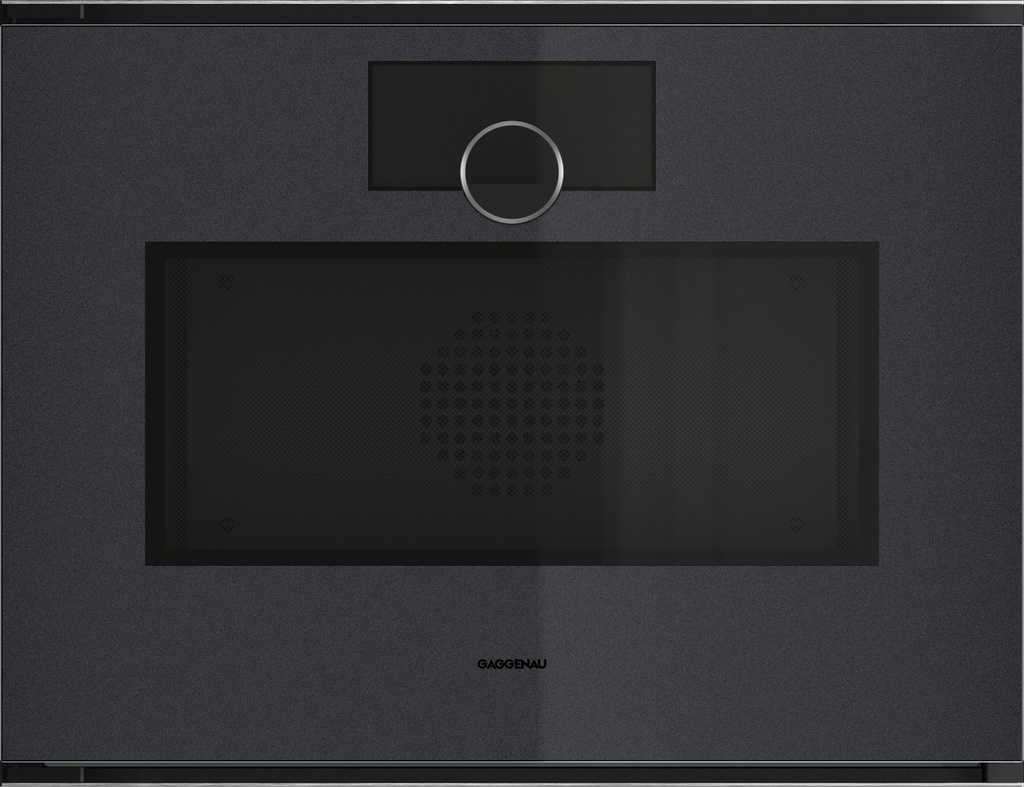 Four combiné micro-ondes Gaggenau GM251100, 46 L, Full-Touch-Display, 70 programmes, porte plein verre
