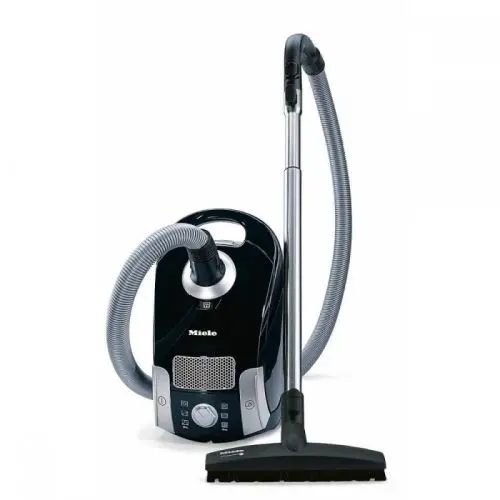 Aspirateur traîneau avec sac Miele CPCTC1ECOLINENOIR, 550 W, sac HyClean FJM 3,5 l, rayon d'action 9 m, noir obsidien