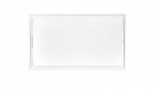 Plafonnier Novy Pureline - largeur 90 cm - blanc RAL 9003 - Capteur sans moteur - à raccorder avec moteur extérieur - sans éclairage