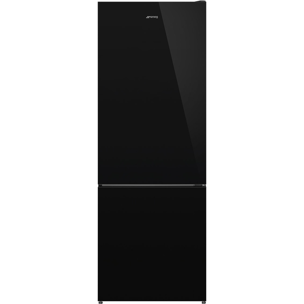 Réfrigérateur combiné SMEG FC48BGND, 481 L, classe D, 39 dB, No Frost, noir