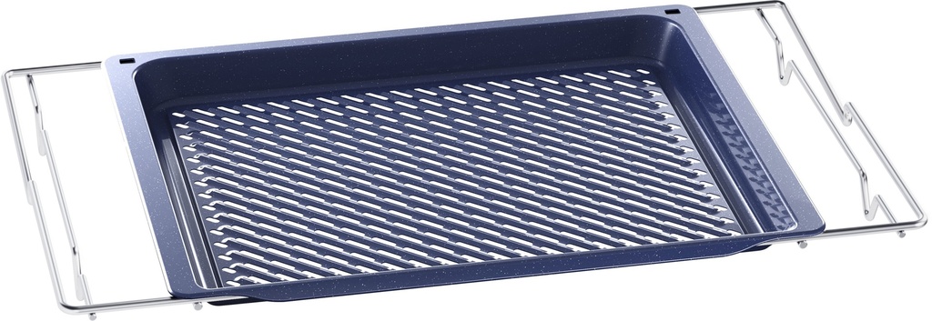 Insert pour gril Gaggenau BA028110, 375 x 455 mm, plat émaillé, mode Air Frying