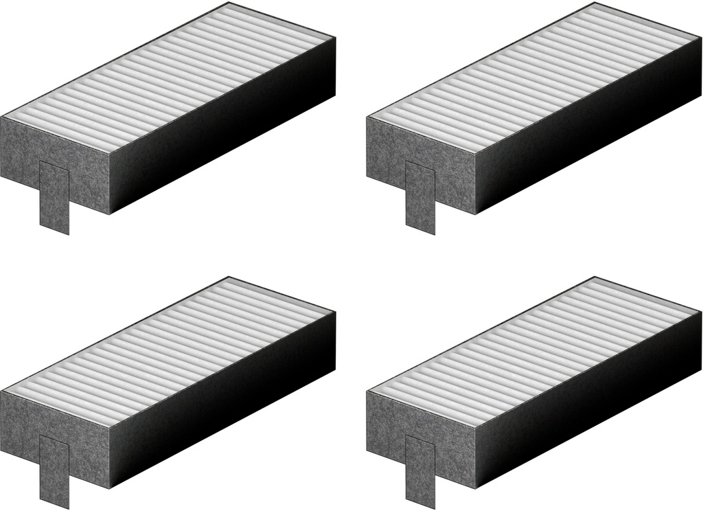Filtre acoustique Gaggenau CA084010, 194 mm, mode évacuation extérieure