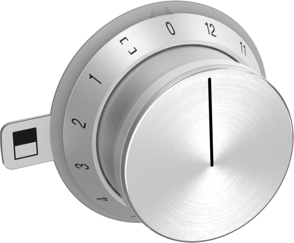 Bouton de commande Gaggenau CKI440010, inox, électronique, set 4 pièces