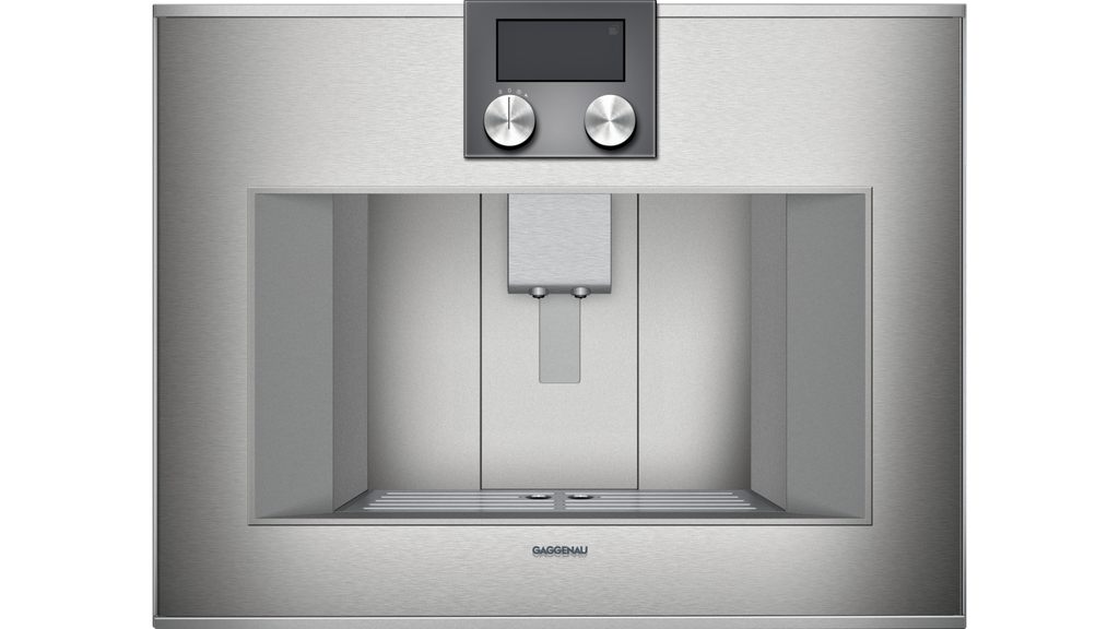 Machine à café Gaggenau CM450112, 60 x 45 cm, 12 boissons, réservoir 2,4 L, écran TFT