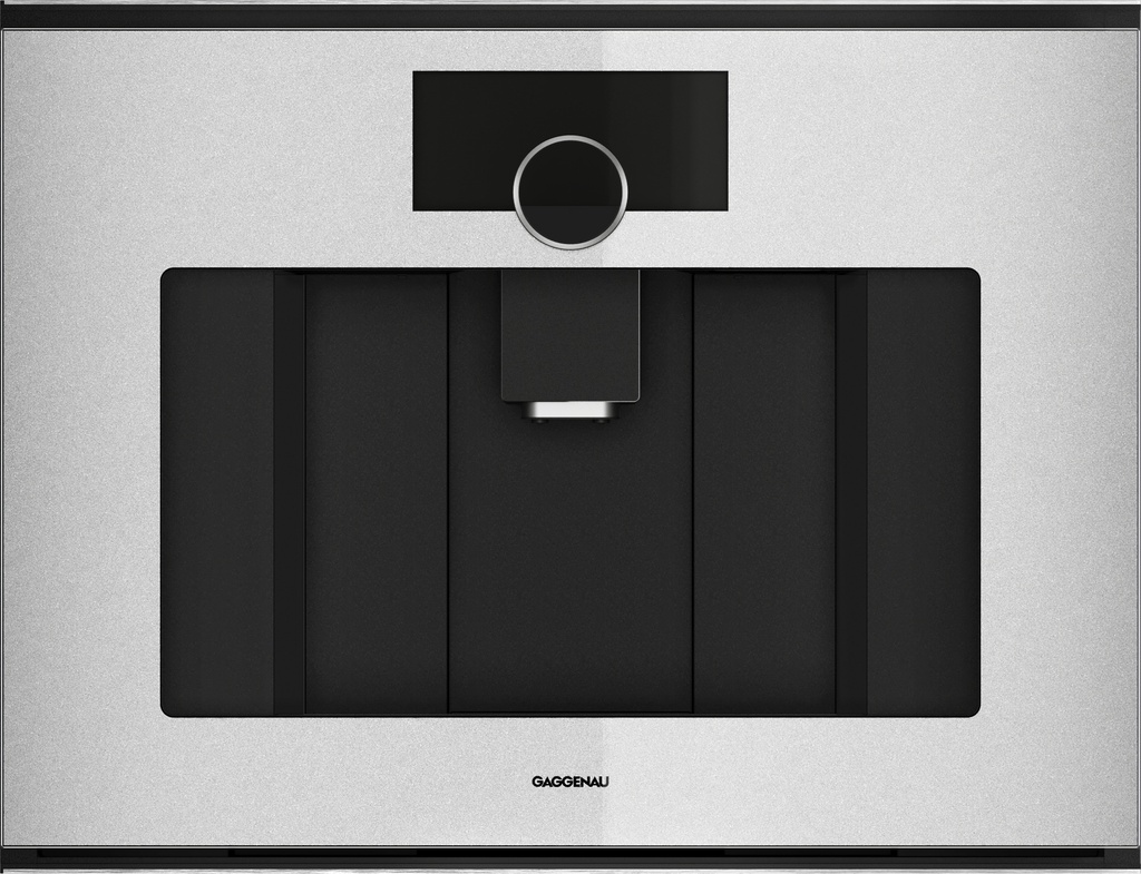 Machine à café tout automatique Gaggenau GC251130, encastrable, écran tactile, modes Classique et Barista, double cycle